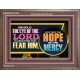 THE EYE OF THE LORD IS UPON THEM THAT FEAR HIM  Church Wooden Frame  GWMARVEL12356  