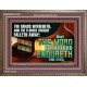 THE WORD OF THE LORD ENDURETH FOR EVER  Sanctuary Wall Wooden Frame  GWMARVEL12434  