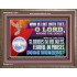 WHO IS LIKE THEE GLORIOUS IN HOLINESS  Unique Scriptural Wooden Frame  GWMARVEL12587  "36X31"