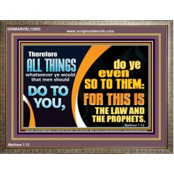 THE LAW AND THE PROPHETS  Scriptural Décor  GWMARVEL12695  "36X31"