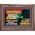 JEHOVAH SHALOM WHICH DOETH GREAT THINGS AND UNSEARCHABLE  Scriptural Décor Wooden Frame  GWMARVEL12699  "36X31"
