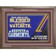 BLESSED IS HE THAT WATCHETH AND KEEPETH HIS GARMENTS  Bible Verse Wooden Frame  GWMARVEL12704  