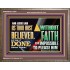AS THOU HAST BELIEVED, SO BE IT DONE UNTO THEE  Bible Verse Wall Art Wooden Frame  GWMARVEL12958  "36X31"
