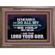 DO ALL MY COMMANDMENTS AND BE HOLY   Bible Verses to Encourage  Wooden Frame  GWMARVEL12962  