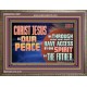 CHRIST JESUS IS OUR PEACE  Christian Paintings Wooden Frame  GWMARVEL12967  