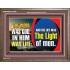 THE WORD WAS GOD IN HIM WAS LIFE THE LIGHT OF MEN  Unique Power Bible Picture  GWMARVEL12986  "36X31"