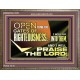 OPEN TO ME THE GATES OF RIGHTEOUSNESS  Children Room Décor  GWMARVEL13036  
