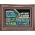ACTUALLY DO WHAT GOD'S TEACHINGS SAY  Righteous Living Christian Wooden Frame  GWMARVEL13052  "36X31"