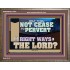 WILT THOU NOT CEASE TO PERVERT THE RIGHT WAYS OF THE LORD  Righteous Living Christian Wooden Frame  GWMARVEL13061  "36X31"