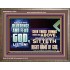 SEEK THOSE THINGS WHICH ARE ABOVE WHERE CHRIST SITTETH  Eternal Power Wooden Frame  GWMARVEL13062  "36X31"