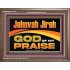 JEHOVAH JIREH GOD OF MY PRAISE  Bible Verse Art Prints  GWMARVEL13118  "36X31"