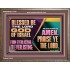 LET ALL THE PEOPLE SAY PRAISE THE LORD HALLELUJAH  Art & Wall Décor Wooden Frame  GWMARVEL13128  "36X31"