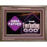 ABBA FATHER THE EVERLASTING GOD  Biblical Art Wooden Frame  GWMARVEL13139  "36X31"