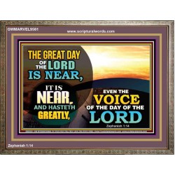 THE GREAT DAY OF THE LORD IS NEARER  Church Picture  GWMARVEL9561  "36X31"