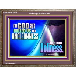 CALL UNTO HOLINESS  Sanctuary Wall Wooden Frame  GWMARVEL9590  "36X31"