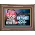 LED THE LOVE OF GOD SHED ABROAD IN OUR HEARTS  Large Wooden Frame  GWMARVEL9597  "36X31"
