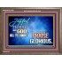 MAKE A JOYFUL NOISE UNTO TO OUR GOD JEHOVAH  Wall Art Wooden Frame  GWMARVEL9598  "36X31"