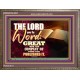 THE LORD GAVE THE WORD  Bathroom Wall Art  GWMARVEL9604  