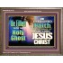 BE FILLED WITH THE HOLY GHOST  Large Wall Art Wooden Frame  GWMARVEL9793  "36X31"