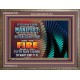 YOUR WORKS SHALL BE TRIED BY FIRE  Modern Art Picture  GWMARVEL9796  