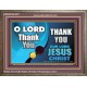 THANK YOU OUR LORD JESUS CHRIST  Custom Biblical Painting  GWMARVEL9907  