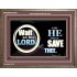 WAIT ON THE LORD AND HE SHALL SAVED THEE  Contemporary Christian Wall Art Wooden Frame  GWMARVEL9920  "36X31"