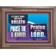 EVERY THING THAT HAS BREATH PRAISE THE LORD  Christian Wall Art  GWMARVEL9971  
