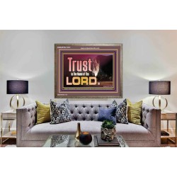 TRUST IN THE NAME OF THE LORD  Unique Scriptural ArtWork  GWMARVEL10303  "36X31"