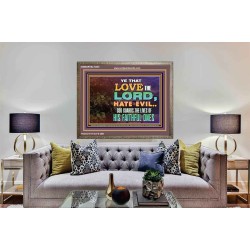 GOD GUARDS THE LIVES OF HIS FAITHFUL ONES  Children Room Wall Wooden Frame  GWMARVEL10405  "36X31"