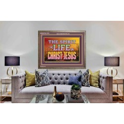 SPIRIT OF LIFE IN CHRIST JESUS  Scripture Wall Art  GWMARVEL10434  