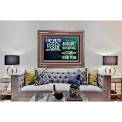 WATCH THE FLOCK OF GOD IN YOUR CARE  Scriptures Décor Wall Art  GWMARVEL10439  "36X31"