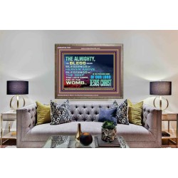 DO YOU WANT BLESSINGS OF THE DEEP  Christian Quote Wooden Frame  GWMARVEL10463  "36X31"