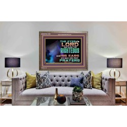 THE EYES OF THE LORD ARE OVER THE RIGHTEOUS  Religious Wall Art   GWMARVEL10486  "36X31"