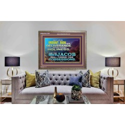 UPON MOUNT ZION THERE SHALL BE DELIVERANCE  Christian Paintings Wooden Frame  GWMARVEL10499  "36X31"