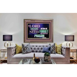 THE LORD NEVER FORGET HIS CHILDREN  Christian Artwork Wooden Frame  GWMARVEL10507  "36X31"