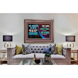 THE ANCIENT OF DAYS WILL NOT SUFFER THY FOOT TO BE MOVED  Scripture Wall Art  GWMARVEL10728  "36X31"