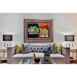 BE ABSOLUTELY TRUE TO THE LORD OUR GOD  Children Room Wooden Frame  GWMARVEL11920  "36X31"