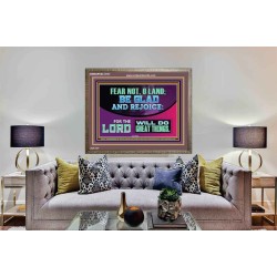 THE LORD WILL DO GREAT THINGS  Custom Inspiration Bible Verse Wooden Frame  GWMARVEL12147  "36X31"