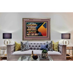 THE LORD COMETH WITH TEN THOUSANDS OF HIS SAINTS TO EXECUTE JUDGEMENT  Bible Verse Wall Art  GWMARVEL12166  "36X31"