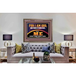 UNTO ME EVERY KNEE SHALL BOW  Scripture Wall Art  GWMARVEL12176  "36X31"