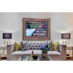 WILT THOU NOT CEASE TO PERVERT THE RIGHT WAYS OF THE LORD  Unique Scriptural Wooden Frame  GWMARVEL12378  "36X31"