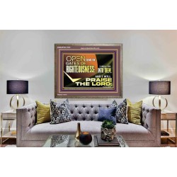 OPEN TO ME THE GATES OF RIGHTEOUSNESS  Children Room Décor  GWMARVEL13036  "36X31"