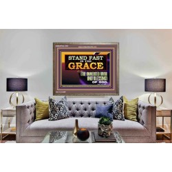 STAND FAST IN THE GRACE THE UNMERITED FAVOR AND BLESSING OF GOD  Unique Scriptural Picture  GWMARVEL13067  "36X31"