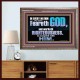 FEAR GOD AND WORKETH RIGHTEOUSNESS  Sanctuary Wall Wooden Frame  GWMARVEL10406  