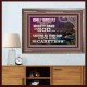 CASTING YOUR CARE UPON HIM FOR HE CARETH FOR YOU  Sanctuary Wall Wooden Frame  GWMARVEL10424  