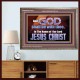 GOD SHALL BE WITH THEE  Bible Verses Wooden Frame  GWMARVEL10448  