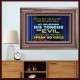 KEEP YOUR TONGUES FROM ALL EVIL  Bible Scriptures on Love Wooden Frame  GWMARVEL10497  