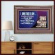 I AM THAT I AM GREAT AND MIGHTY GOD  Bible Verse for Home Wooden Frame  GWMARVEL10625  