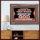 LET NO MAN DECEIVE YOU WITH VAIN WORDS  Scripture Art Work Wooden Frame  GWMARVEL12057  
