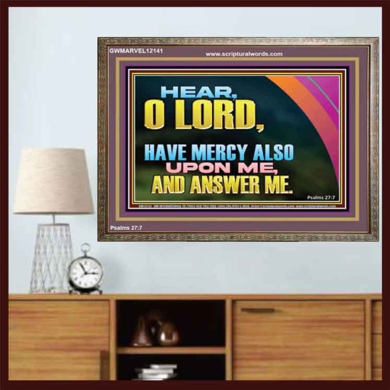 HAVE MERCY ALSO UPON ME AND ANSWER ME  Custom Art Work  GWMARVEL12141  